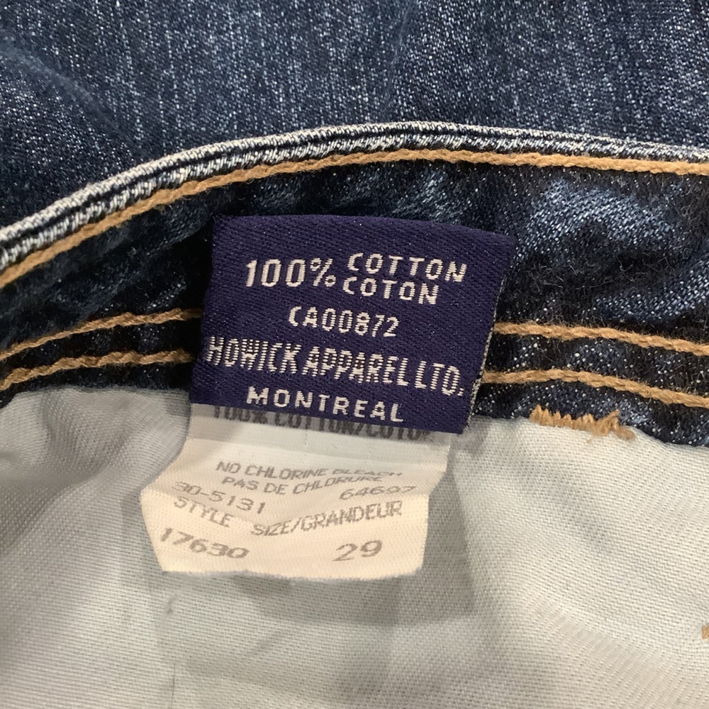 Vintage 90s IKDEA Denim Jeans Jorts Capris Made in Canada 🇨🇦 Size 29 - Picture 11 of 13